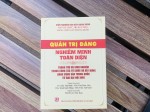 “Quản trị Đảng nghiêm minh toàn diện - Thành tựu và kinh nghiệm trong công tác tổ chức và xây dựng Đảng Cộng sản Trung Quốc từ sau Đại hội XVIII”