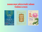 Danh mục sách phát hành tháng 5/2025