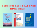 Danh mục sách phát hành tháng 9/2023