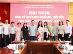 Công bố quyết định nghỉ hưu, thôi việc theo Nghị định 178 tại Nhà xuất bản Chính trị quốc gia Sự thật
