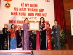 Nhà xuất bản Phụ nữ kỷ niệm 55 năm ngày thành lập và đón nhận Huân chương Độc lập hạng nhất