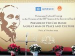 Lễ kỷ niệm 35 năm UNESCO ra Nghị quyết vinh danh Chủ tịch Hồ Chí Minh
