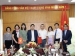 Làm việc với Tham tán Công sứ, Đại sứ quán nước Cộng hòa Nhân dân Trung Hoa tại Việt Nam