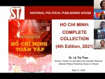 Giới thiệu bộ sách “Hồ Chí Minh toàn tập” (tái bản năm 2021) và một số tác phẩm chọn lọc của Chủ tịch Hồ Chí Minh về chủ đề bình đẳng giới tới độc giả Canada
