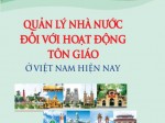 Quản lý nhà nước đối với hoạt động tôn giáo ở Việt Nam hiện nay