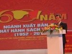 Lễ kỷ niệm 60 năm ngành Xuất bản - In - Phát hành sách Việt Nam